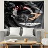 Top Gun Print Tapestry, Lightweight Wall Hanging, for Bedroom, Dorm, Living Room, Home Art Decor, Birthday Christmas Gift for Friends