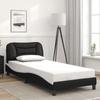 VidaXL Bed Frames with Headboard, Upholstered Bed, Slat Base, Single Bed, Adult Bedroom Bed 3207979
