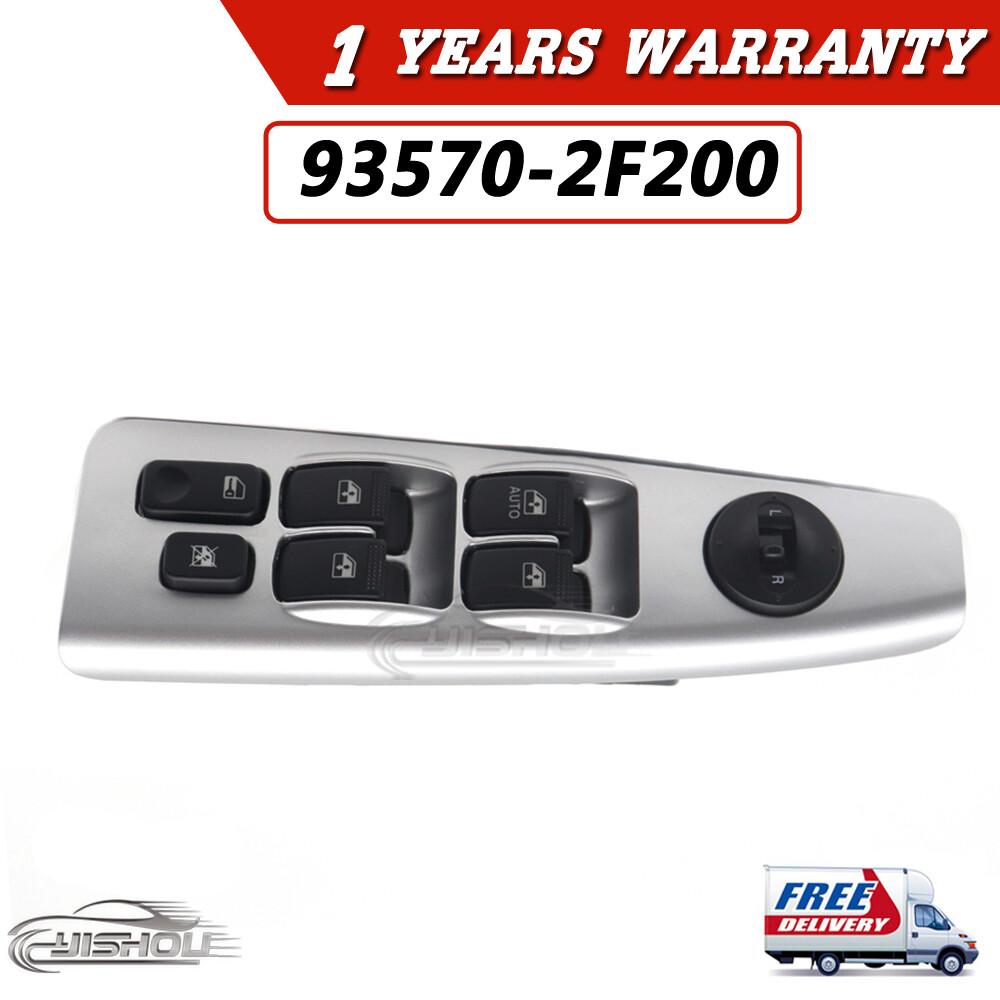 93570-2F200 For Kia Spectra Cerato Electric Power Window Master Switch Silver
