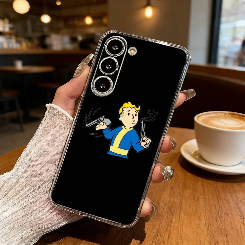 Epc V-Vault B-Boy F-Fallout Phone Case For Samsung S25,S24,S21,S22,S23,S30,Ultra,S20,Plus,Fe,Lite Transparent Cover