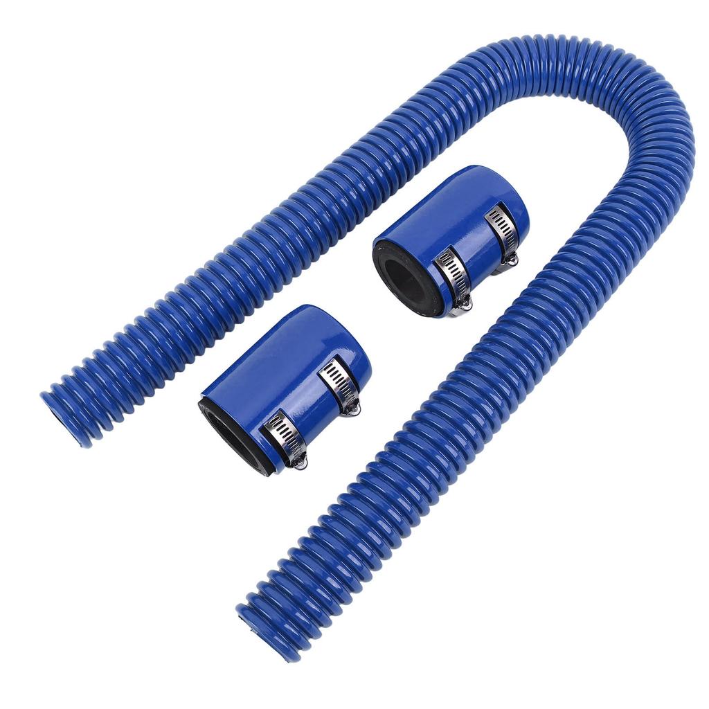36 Inch Flexible Stainless Steel Radiator Hose Kit With Billet Clamps Universal Flex Radiator Coolant Water Hose