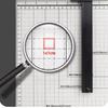 Commercial A4 Paper Cutter with 13x10 Inch Metal Base - Manual Blade Type for Office Use