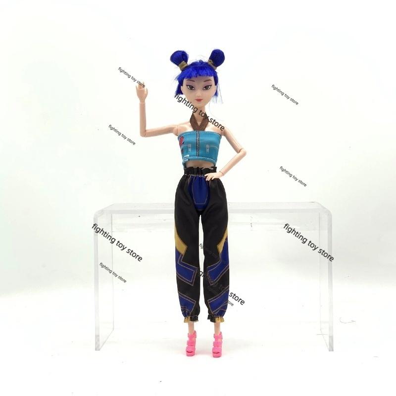 Neue 28 cm große K-Pop-Actionfigur „Demon Hunters“, neue K-Pop-Vinylpuppe „Demon Slayer“ von Lumimila Zoey, Schreibtischdekoration, Spielzeug für Kinder, Geschenkidee