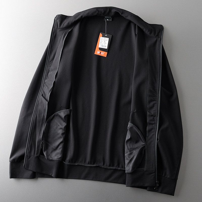 Export Tail Single Cut Label Outwear Men's Spring and Autumn Thin All-Match Fashion Sports Export Original Single Men's Clothing Jacket Tops