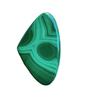 91.25 Carat, Natural Malachite Cabochon, Healing Gemstone, Loose Stones, Malachite Cabochon, 47x29x6 MM Size Cabochon.