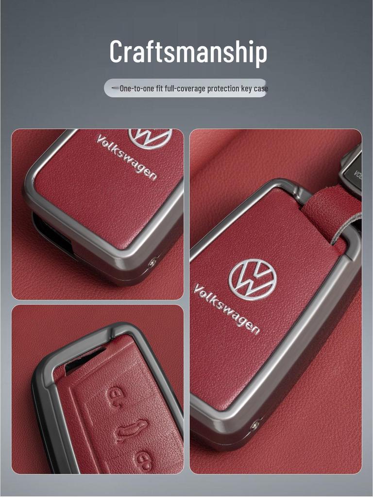 Volkswagen Key Covers: Compatible with Magotan, Passat, CC, Sagitar, Polo, Tharu, Tayron, Lavida, Tiguan L, T-Roc.