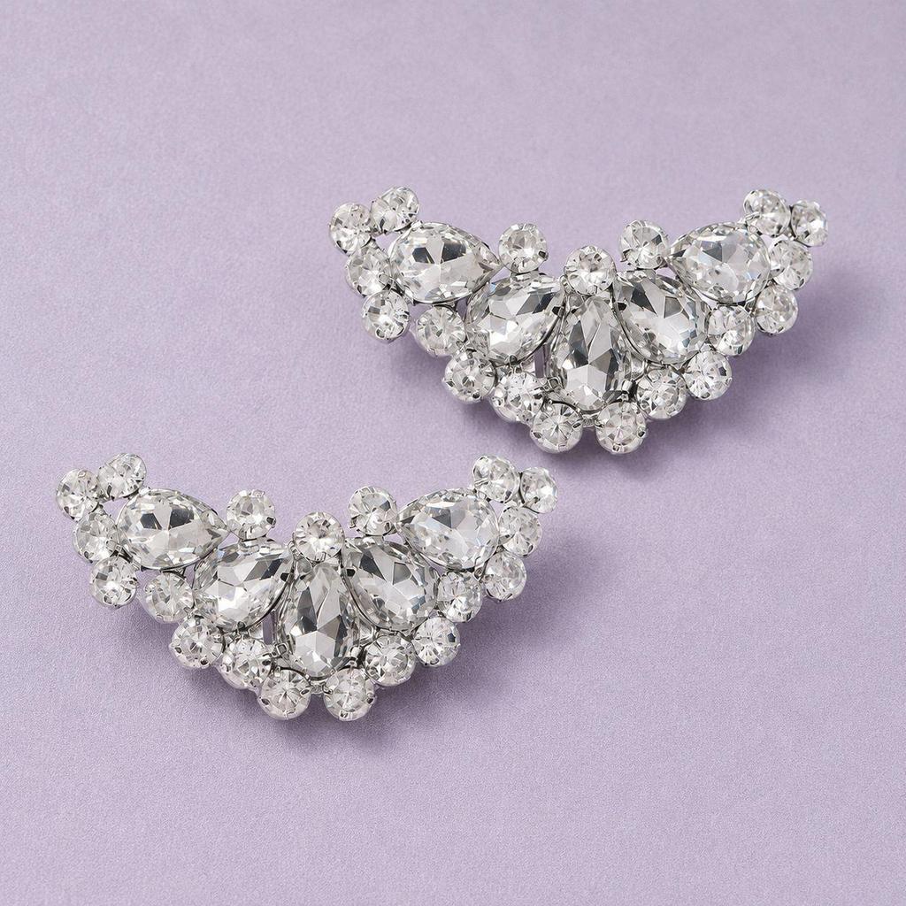 Europäische Abnehmbare DIY High Heel Strass Schuhanhänger für Hochzeiten
