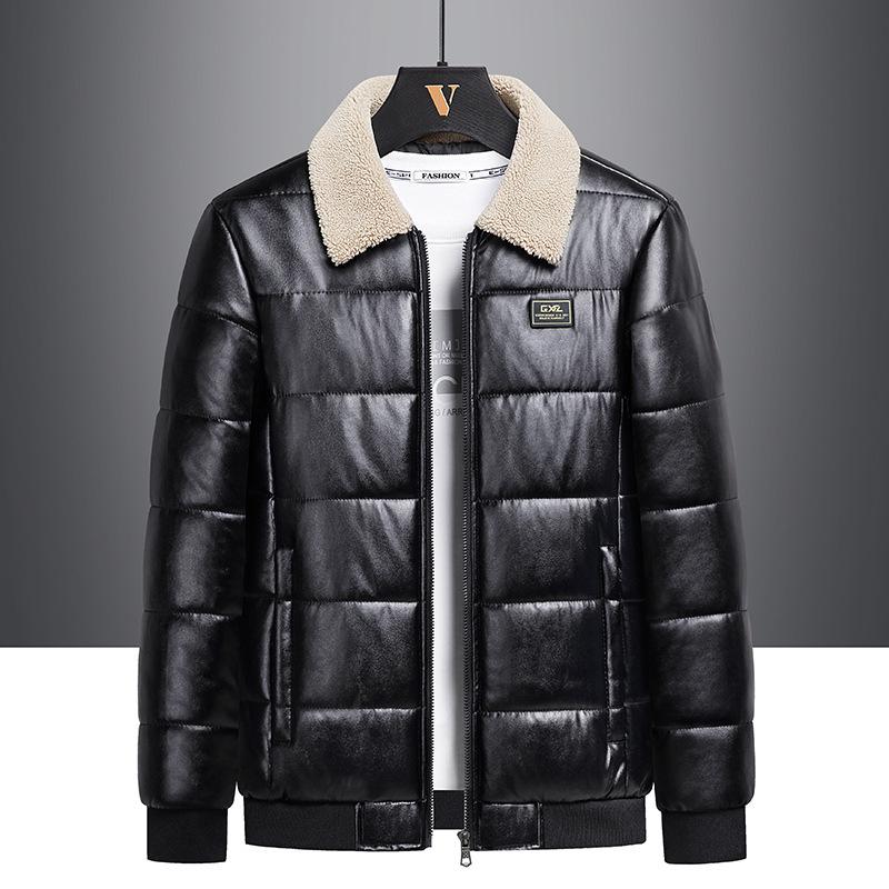 Кожаная куртка для мужчин — фото 3