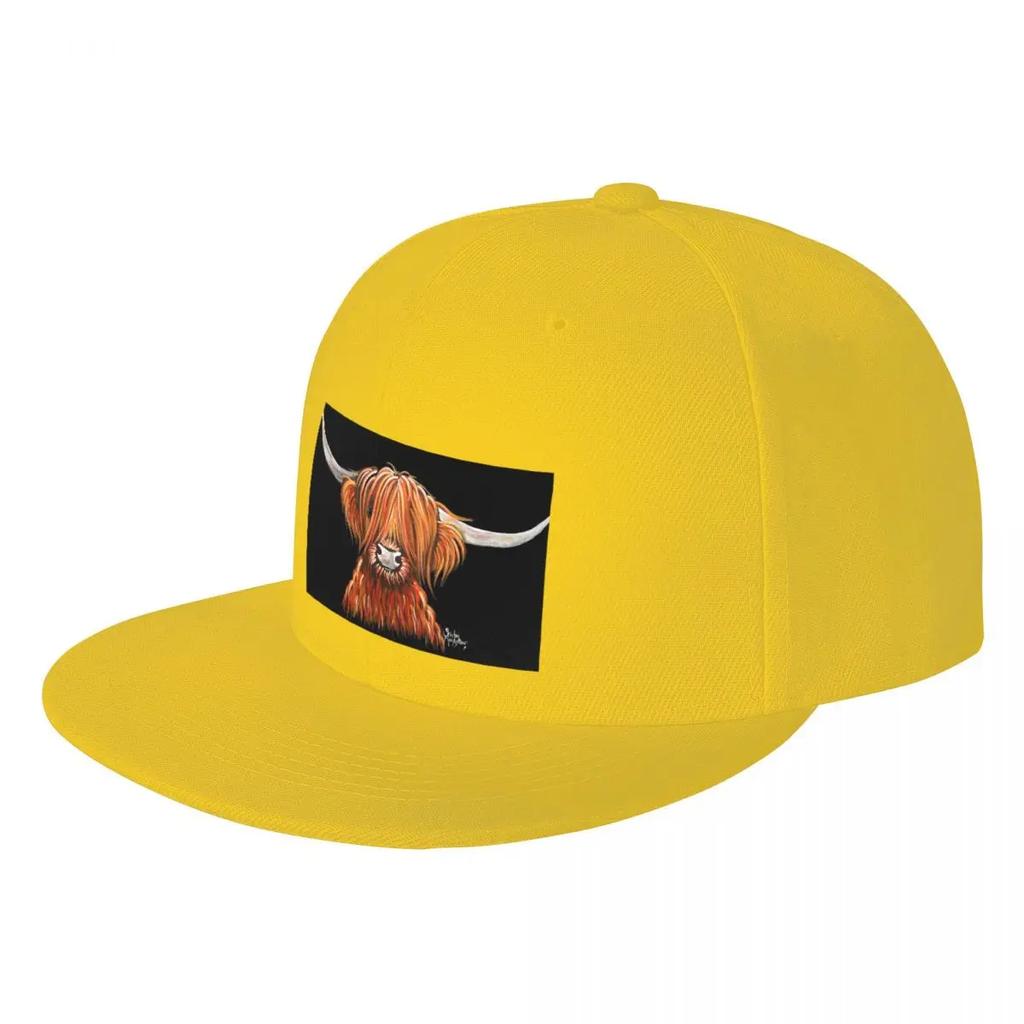 Scottish Highland Cows Cap Fashion Casual Baseball Caps Adjustable Hat Hip Hop Summer Unisex Baseball Hats