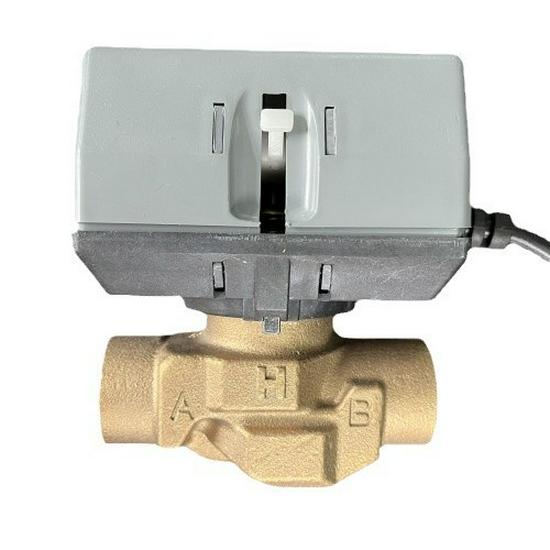 Honeywell VC4013 Electric Two-Way Valve for Air Conditioning, Heating, and Cooling Systems