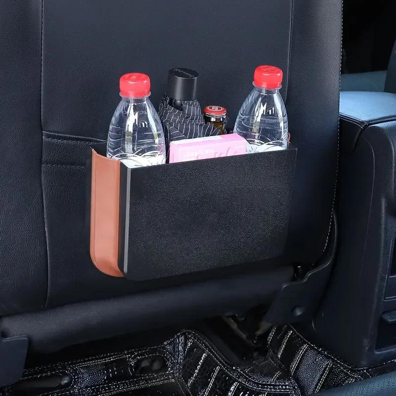 Car Trash Can Foldable Hanging Cartoon Multifunctional Umbrella Storage Bin Car Storage Box Car Interior Storage Stowing Tidying