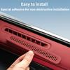 For Zeekr 8X Car Door Air Outlet Silicone Protector Cover,Air Conditioning Vent Anti-Block Dustproof Trim Interior Accessories