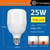 Energie sparende LED-Glühbirne, E27-Schraubfassung, superhelles warmweißes Licht für die Heimbeleuchtung.