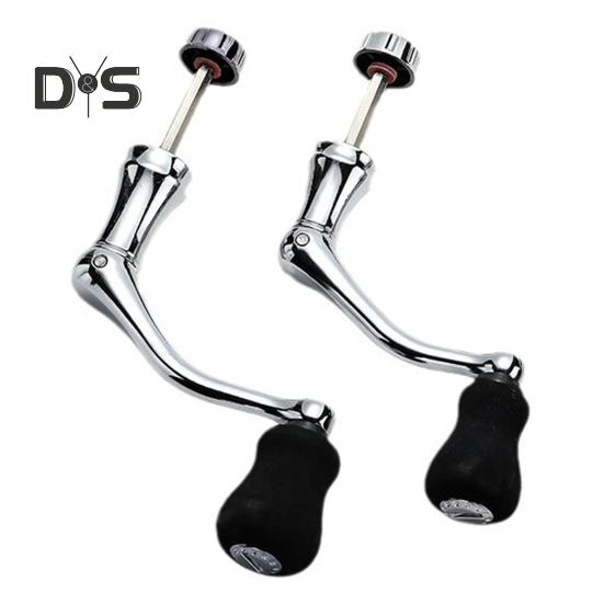 Fiskesnelle Vippearm Heavy Duty Metal Universal Spinning Baitcasting Snelle Krafthåndtak Reservedeler Fisketilbehør