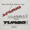 Car Sticker Turbocharged Logo Turbo 3D ABS Badge Car Modification Accessories Rear Marked Side Marking Decorative Car-Sticker