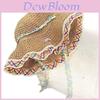 Straw Hat With Large Brim Sunhat For Beach Vacation And Sun Protection