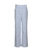 BMUETTE Gingham Check Frill Detail Pants