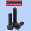 Black Plated 304 Stainless Steel Hex Socket Screw with Cylindrical Head