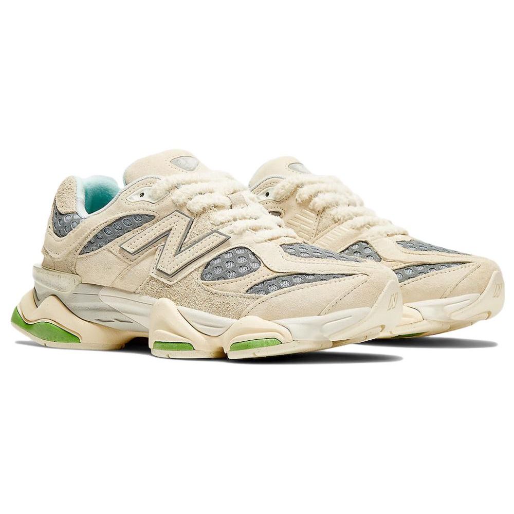 Bricks & Wood X New Balance 9060 Nothing Changed But the Address Unisex Sneakers Cream Angora Rain-Cloud U9060BW1