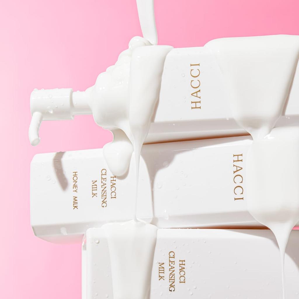 HACCI Honey Cleansing Milk 190ml. set 2 HACCI Local Version Of