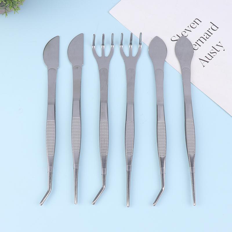 Greblă 2 în 1 din oțel inoxidabil 304 pentru rădăcini, cu pensetă pentru bonsai și mâner ergonomic, instrument de cultivare a solului pentru suculente, bonsai