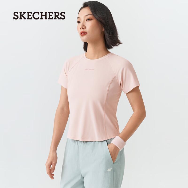 Skechers Women's Cool-Feel Sun-Protective Knit Short-Sleeve T-Shirt P226W016