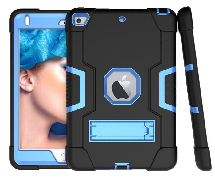 Heavy Duty Case for iPad Mini 4/Mini 5 7.9 Inch 4th/5th Generation With Kickstand Shockproof Protective Armor Tablet Cover