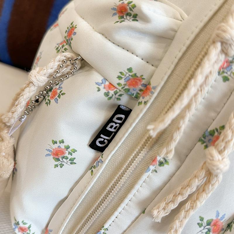 Printed School Bag Women's College Style Backpack Travel Backpack