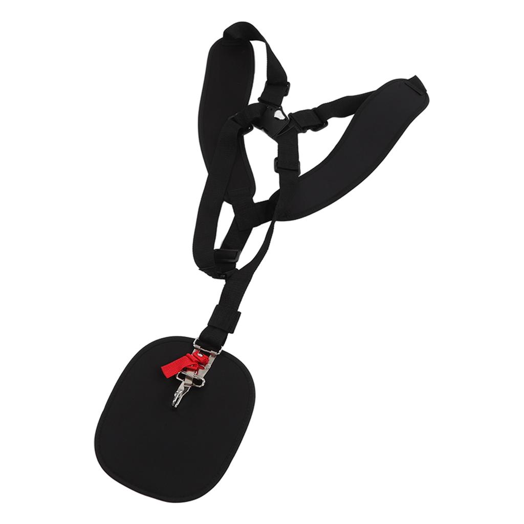 Adjustable Lawn Mower Strap with Buckle Polyester Grass Trimmer Double Shoulder Strap