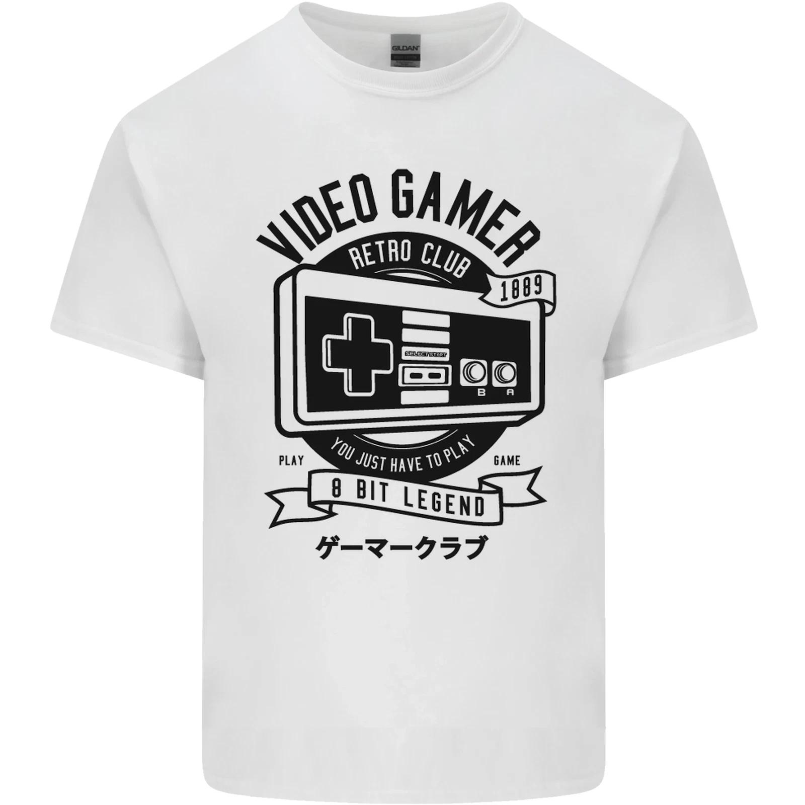 

Video Gamer Retro Club Gaming Kids T-Shirt Childrens 4XL