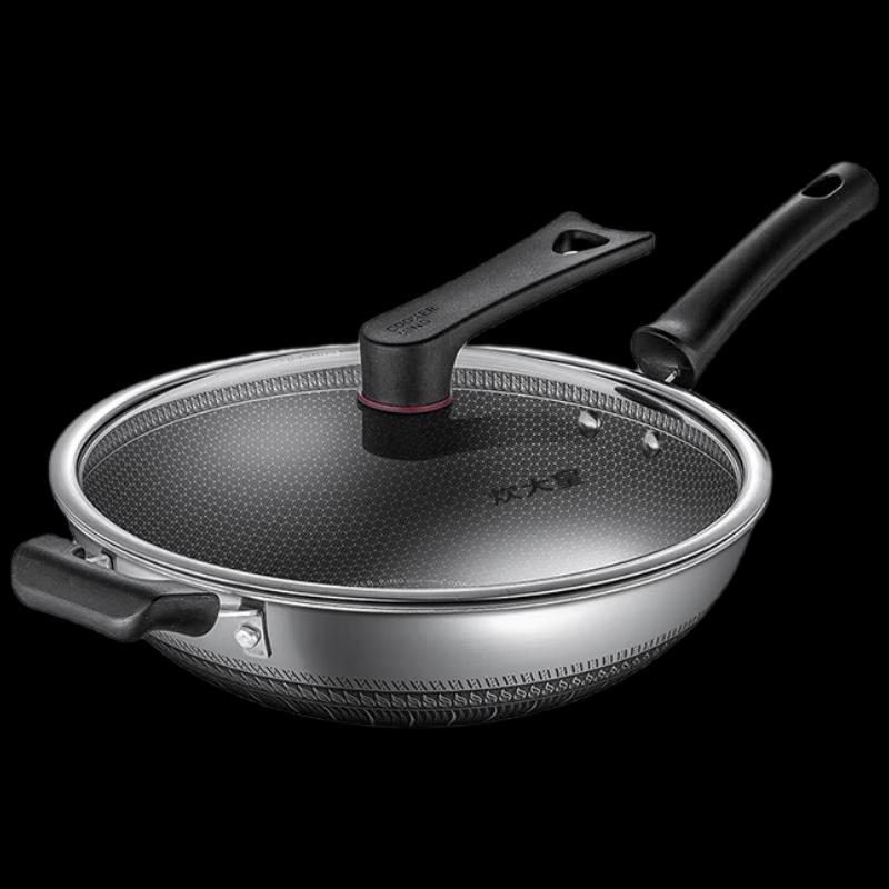 Chui Da Huang 316 Stainless Steel Non-Stick Wok