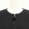 Shiz Madam Waist Adjustable Padded Vest With Silver Stitch J31768