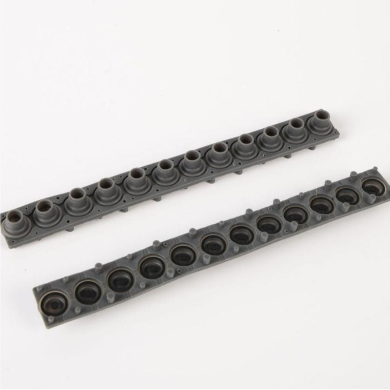 Tastenkontakt-Gummiunterlagen Ersatz Flexibles leitfähiges Pad Leitfähige Tastaturstreifen Für Tastaturzubehör Langlebig