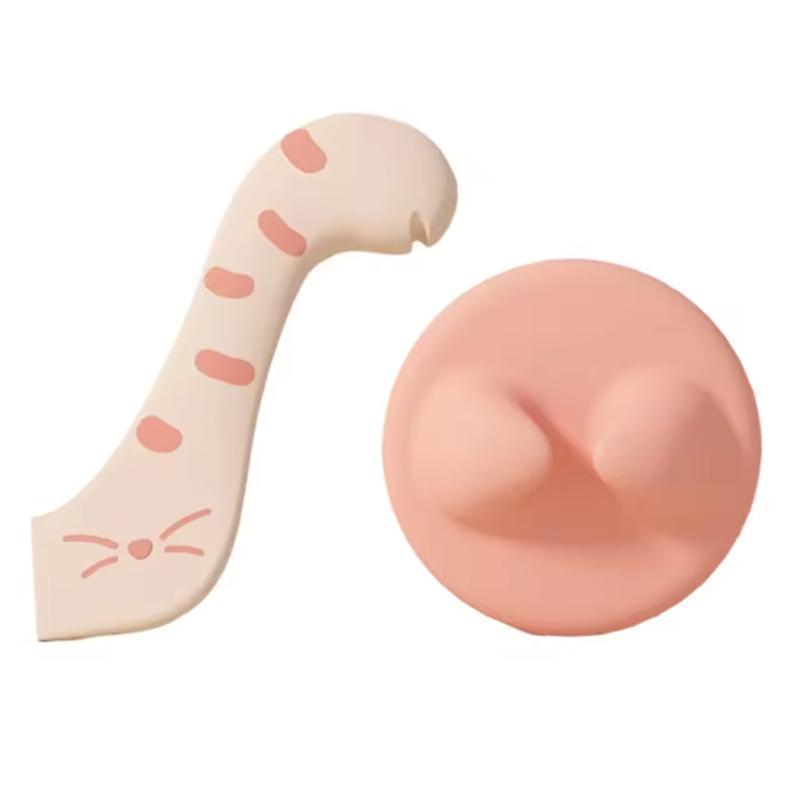 

Новая крышка для консервов cet для кошек, ложка для консервированного кошачьего корма, модная и удобная крышка для консервов для домашних животных, собак, крышка для сохранения свежести, ложка розовый