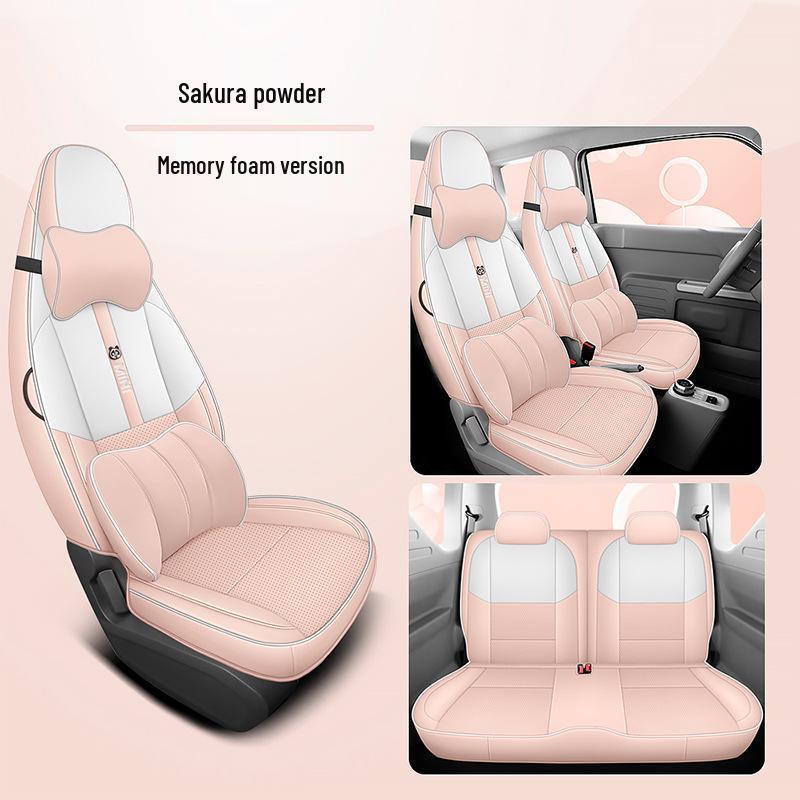 2023 Panda Mini Special Leather Seat Cover for All Seasons