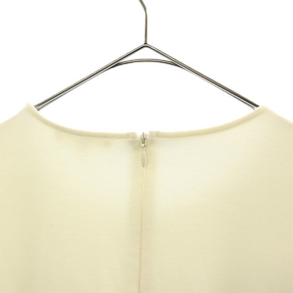 Yori Long Sleeve Tiered Gathered Blouse 38 White Women Used