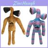 Soft 37cm Cartoon Rainbow Siren Head Plush Toy Perfect For Children Unique Horror Gift