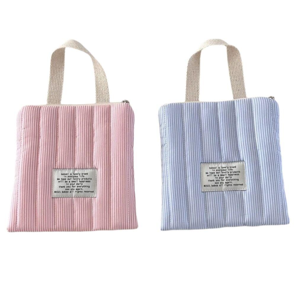 New Striped Handheld Mobile Phone Bag Small Handheld Style Key Sanitary Pad Pouch Cotton Toilet Bag Women