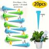 20Pcs Drip Irrigation For Self-Watering Pot Automatic Drip Irrigation Kit Plant Watering Device Adjustable Control Water Dripper