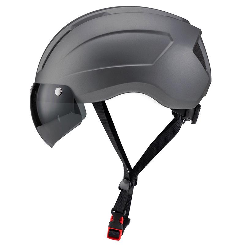 Magnetic Goggles Bicycle Helmet Breathable Adult Sports Road Mountain Bike Cycling Helmet Equipment