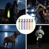 Reflective Safety Straps 2Pcs High Visibility Heavy Duty Carabiner Clips for Night Jogging Biking Camping Accessories