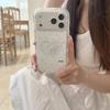Korean Style Heart Bow iPhone 17/16 Pro Max/15/14 Case