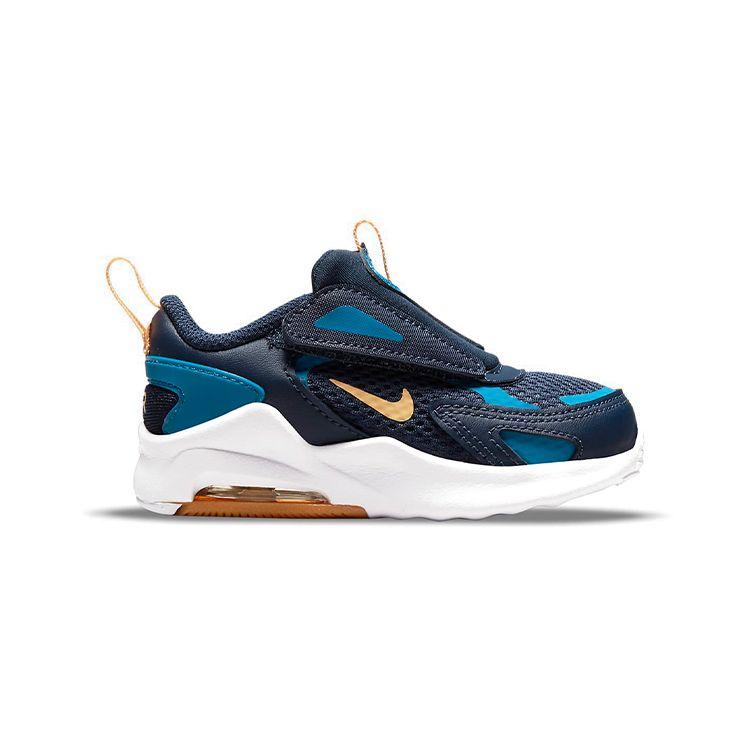 Nike Air Max Bolt Comfortable Sports Low-Top Running Shoes Baby Sneakers Deep-Blue CW1629-401