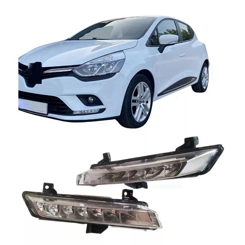 Car Daytime Running Lights Fog Light For Renault Clio IV 2017--A87Q