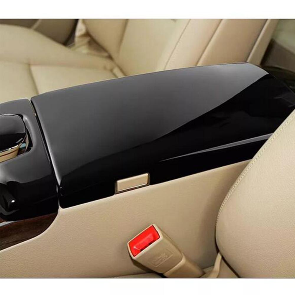 For 07-13 Mercedes Benz S Class W221 Center Console Armrest Box Cover Trim Black