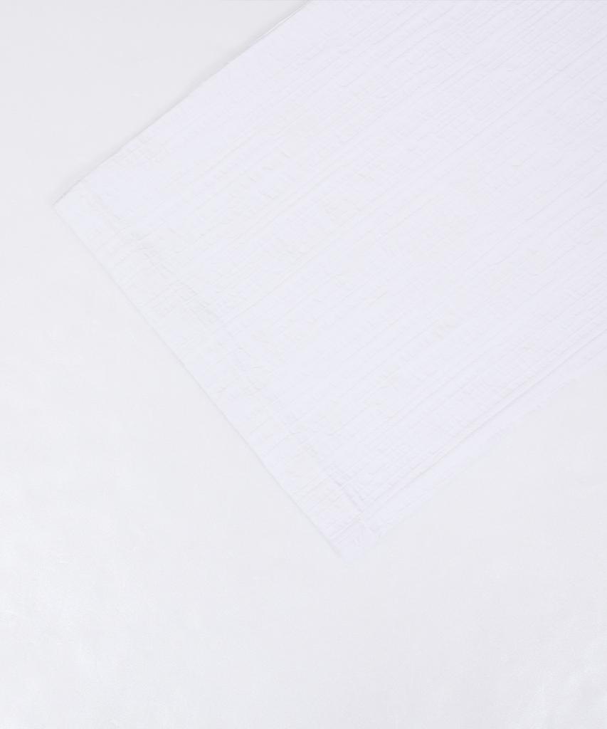 CAMEL WORK Linen Cotton Washed Pants (White)