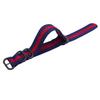 Zulu NATO Nylon Watch Strap with Black Five-Ring Buckle, 18/20/22/24mm Options Available