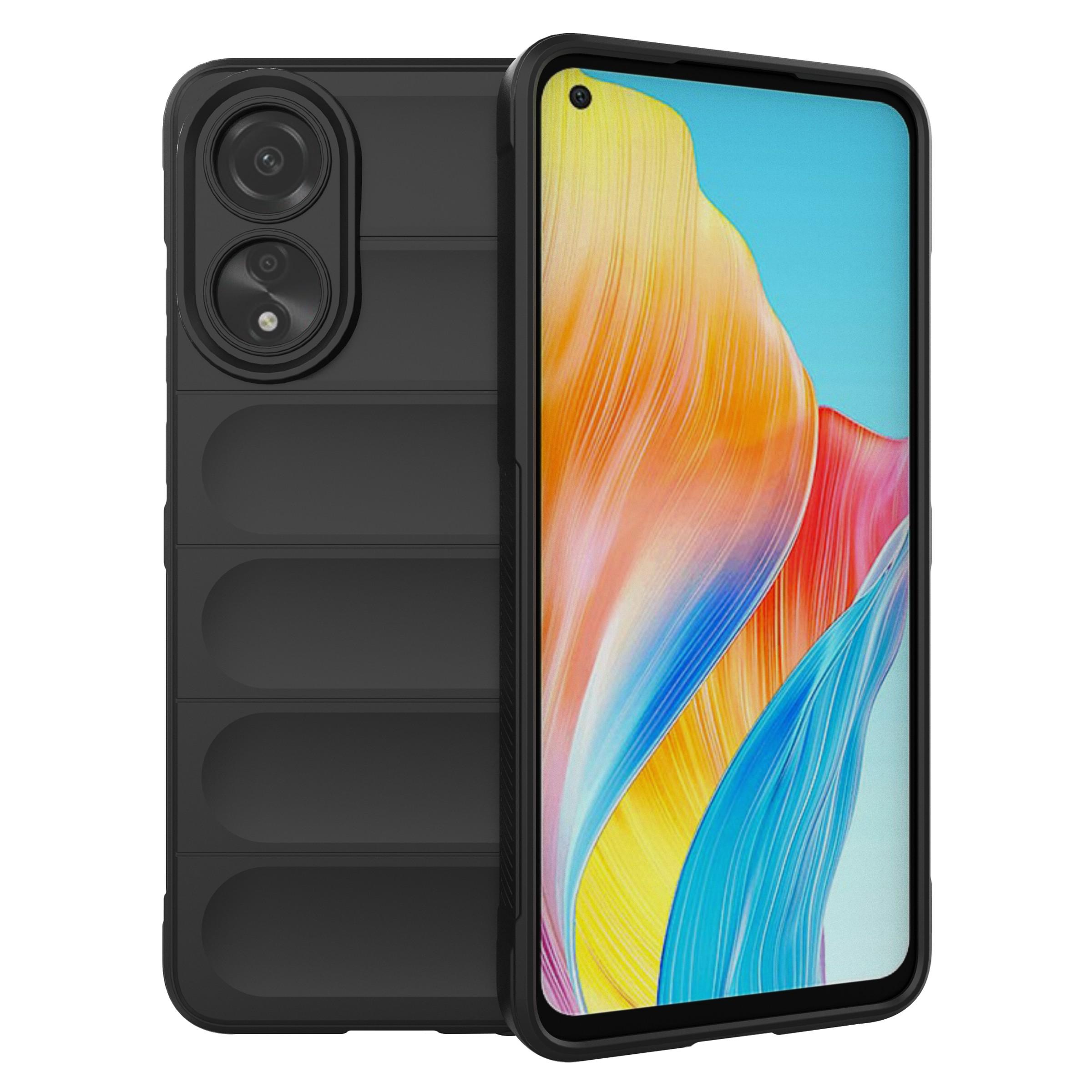 

Для Oppo A78 4G Чохол М яка Захисна Задня Накладка з ТПУ Black