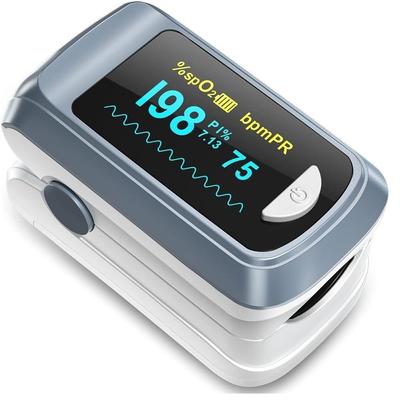 אוקסימטר ביתי Bluetooth קליפס אצבע מד דופק