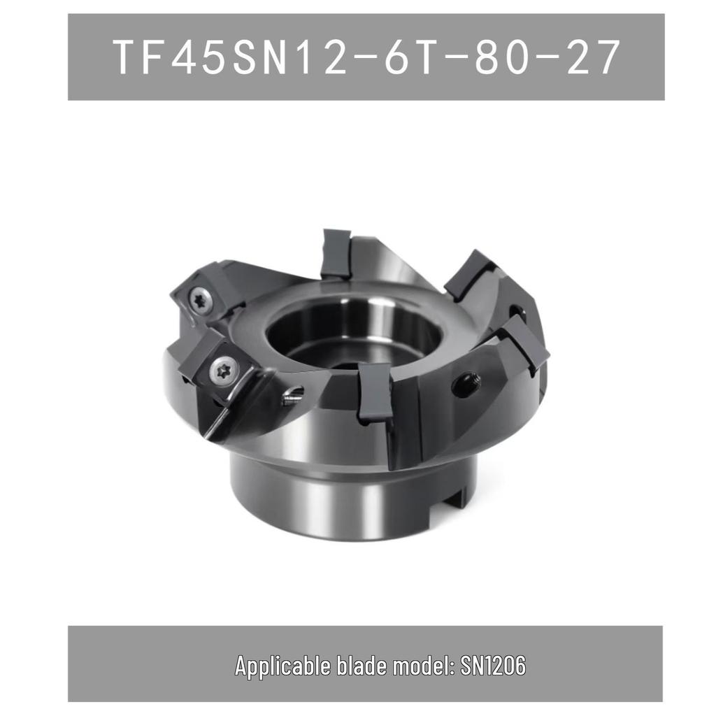 Face Mill Cutter Head: SNMU1206XTN, SNMX1205 AN, SNEU1206ZNEN (45°, 75°, 88°)